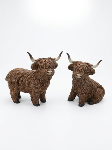 Highland Cow Figurines - 1 Piece - Home Decor