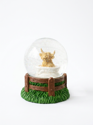 Highland Cow Water Globes