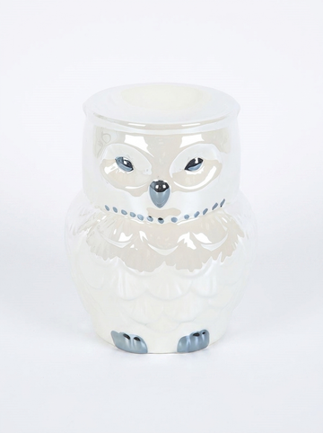 Iridescent Owl Shaped Wax Melt Burner