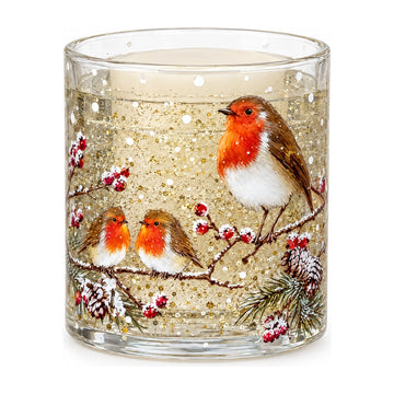 Light Up LED Candle robins unlit