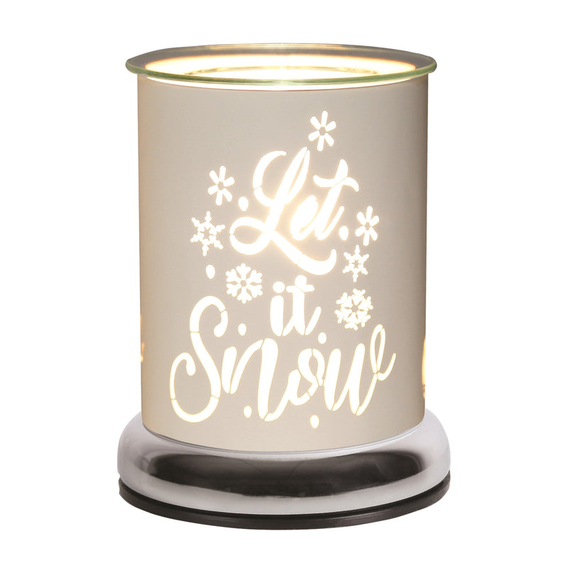 Touch Sensitive Wax Burner, Let It Snow