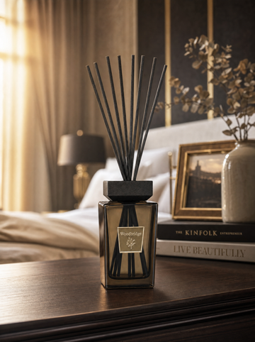 Woodbridge Reed Diffuser 1000ml - lifestyle in bedroom interior