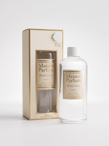 Maison Parfum Fresh Linen 300ml Boutique Diffuser Refill