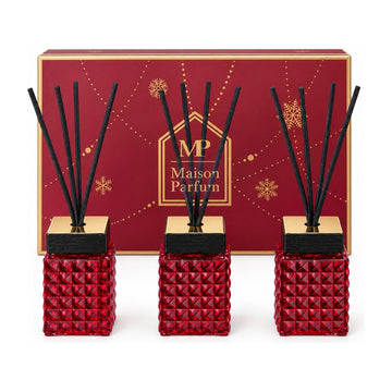 Maison Parfum Diffuser Gift Set 3 x 50ml Red