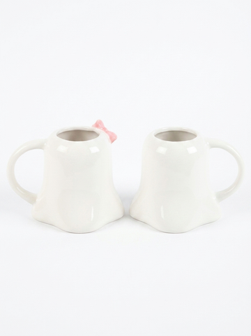 Mr & Mrs Boo Ghost Mug Set