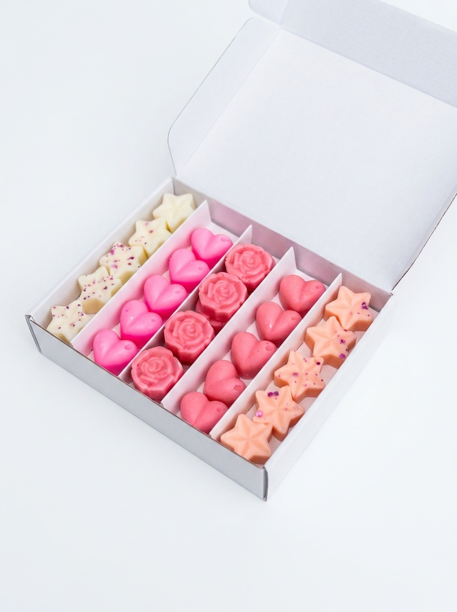 Pink Wax Melt Selection Box – TheNorthumberlandCandleCompany