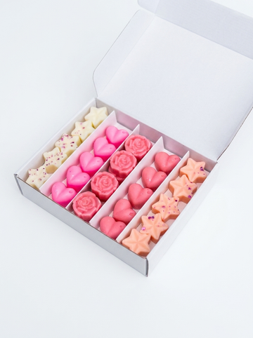 Pink Wax Melt Selection Box