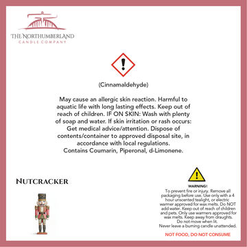Nutcracker - safety label, ingredients and warnings