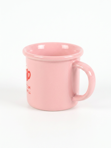 Pink Hot Cocoa & Chill Mug