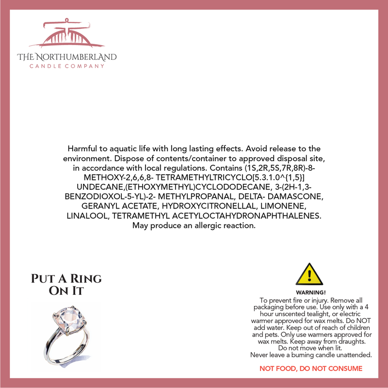 Put A Ring On It 50g Snap Bar - safety label, ingredients and warnings