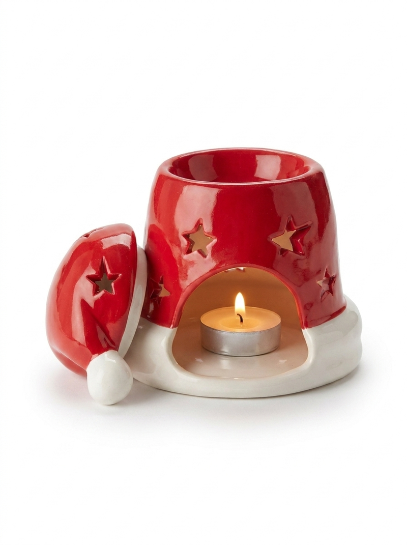 Red Santa Hat Wax Burner