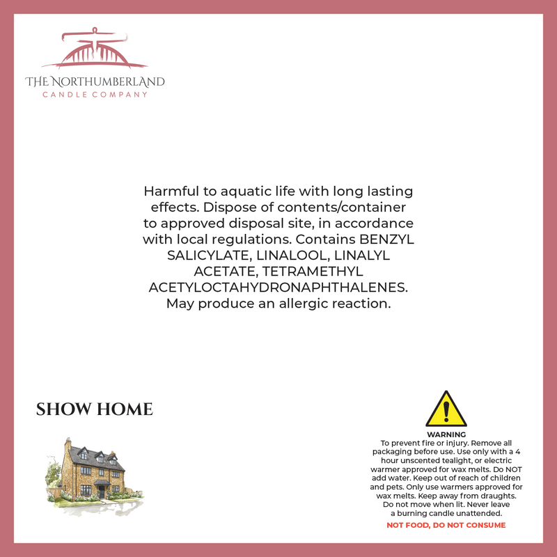 Show Home 50g Snap Bar - safety label, ingredients and warnings