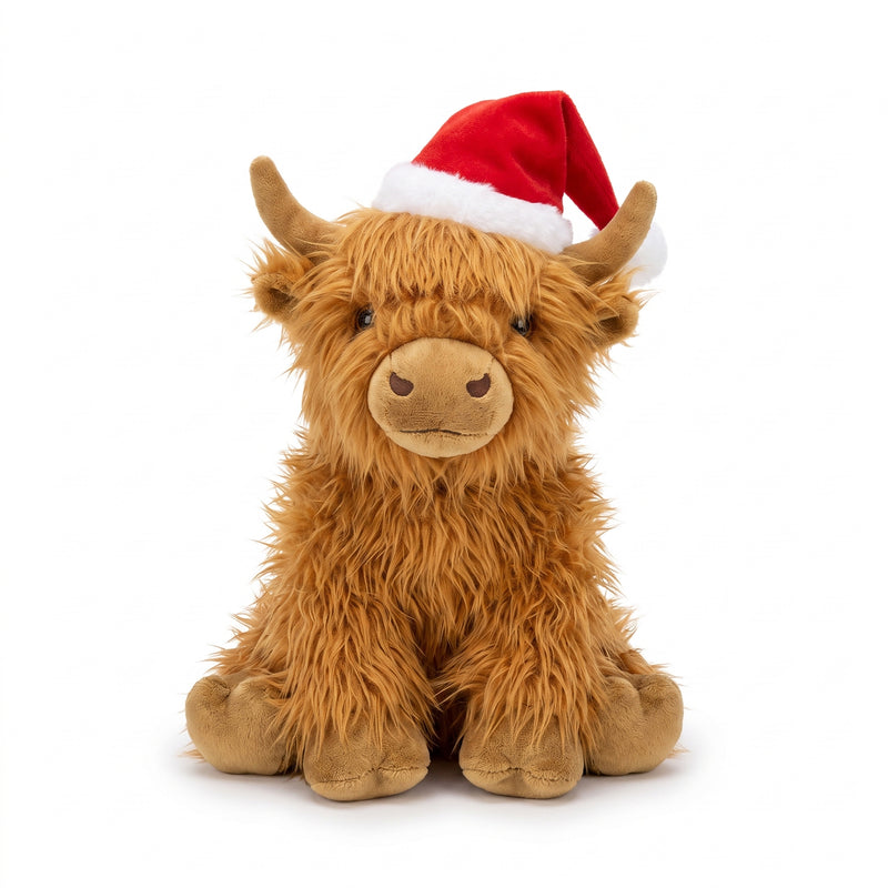 Singing Highland Cow Plush