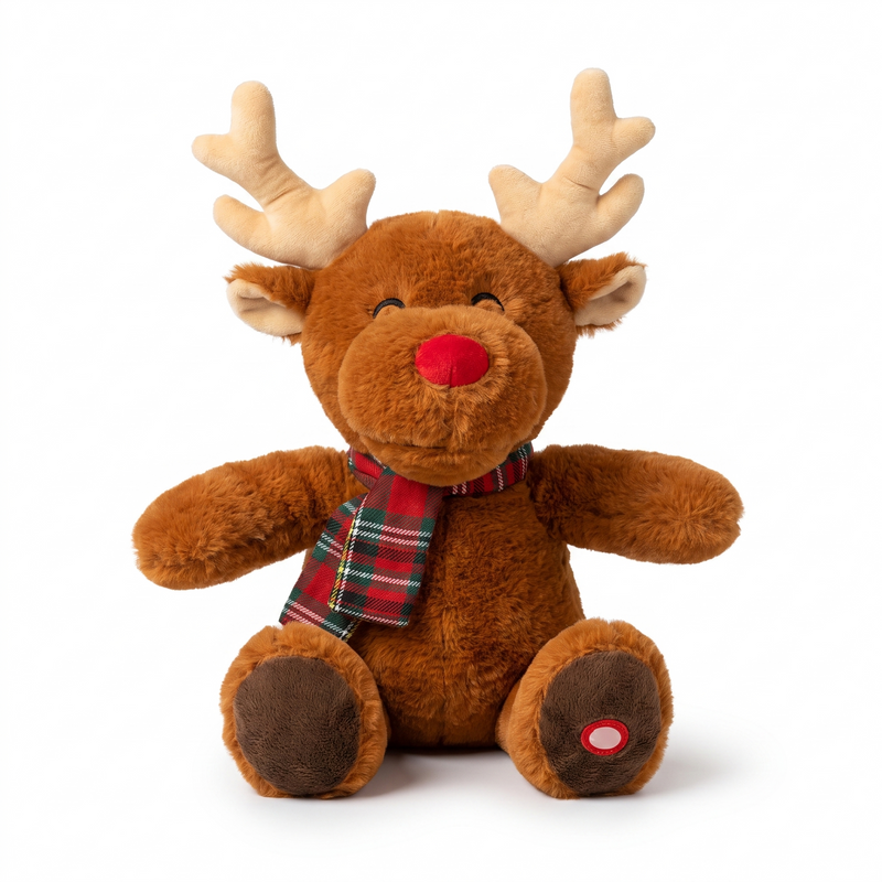 Singing Reindeer Plush