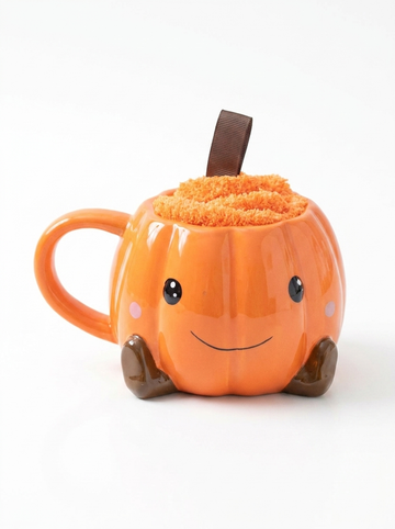 Smile Pumpkin Mug & Socks