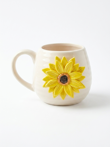 Sunflower Ceramic Mug