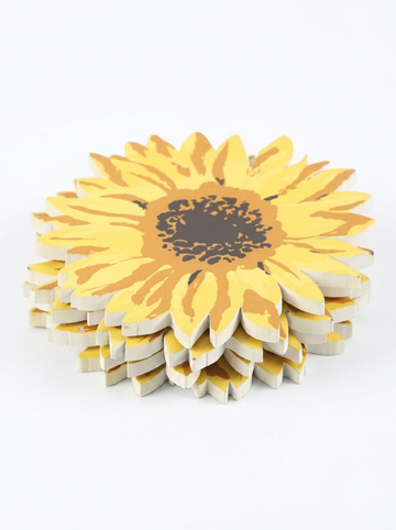 Sunflower Coaster Set