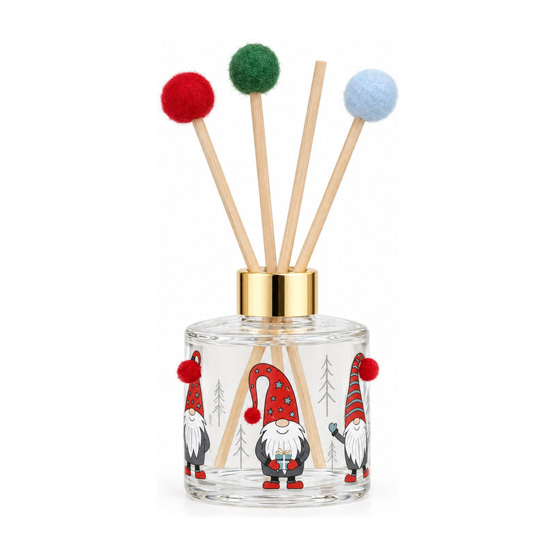 Christmas gonk reed diffuser 40ml with pom-pom reeds