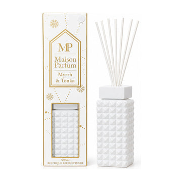 Maison Parfum 500ml Myrrh and Tonka reed diffuser