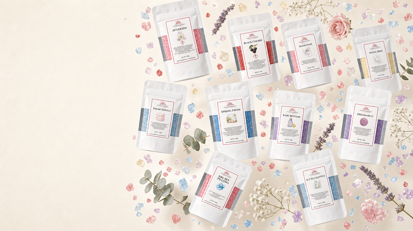TNCC Sizzler 100g wax melt bags hero image