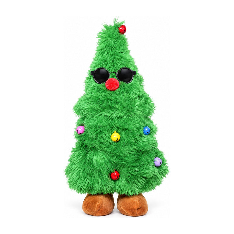 Musical Dancing Christmas Tree with sunglasses