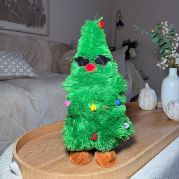 Musical Dancing Christmas Tree on a shelf