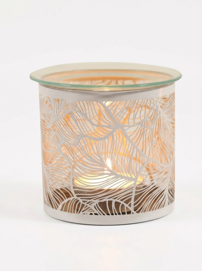 White Botanicals Metal Tealight Burner