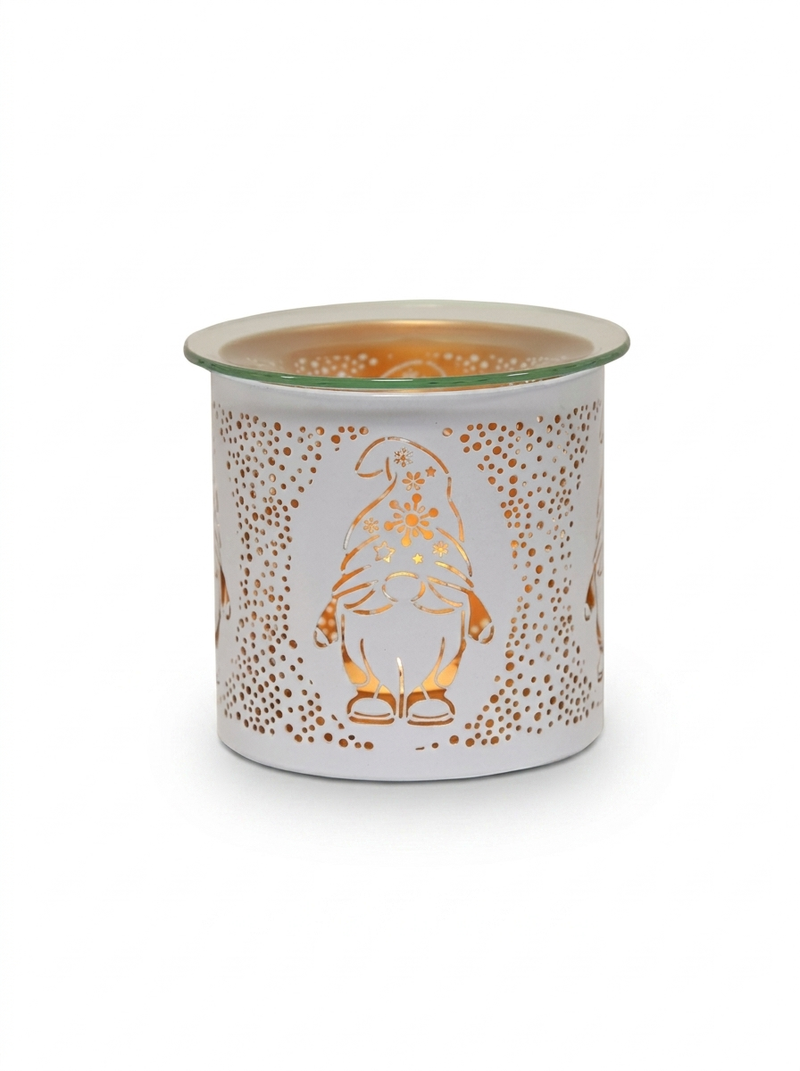 White Gonk Metal Tealight Burner