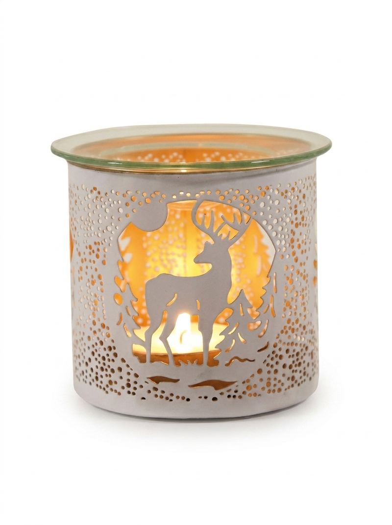 White Stag Metal Tealight Burner