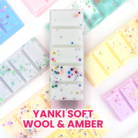 Yanki Soft Wool & Amber 50g Snap Bar