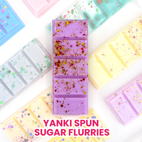 Yanki Spun Sugar Flurries 50g Snap Bar