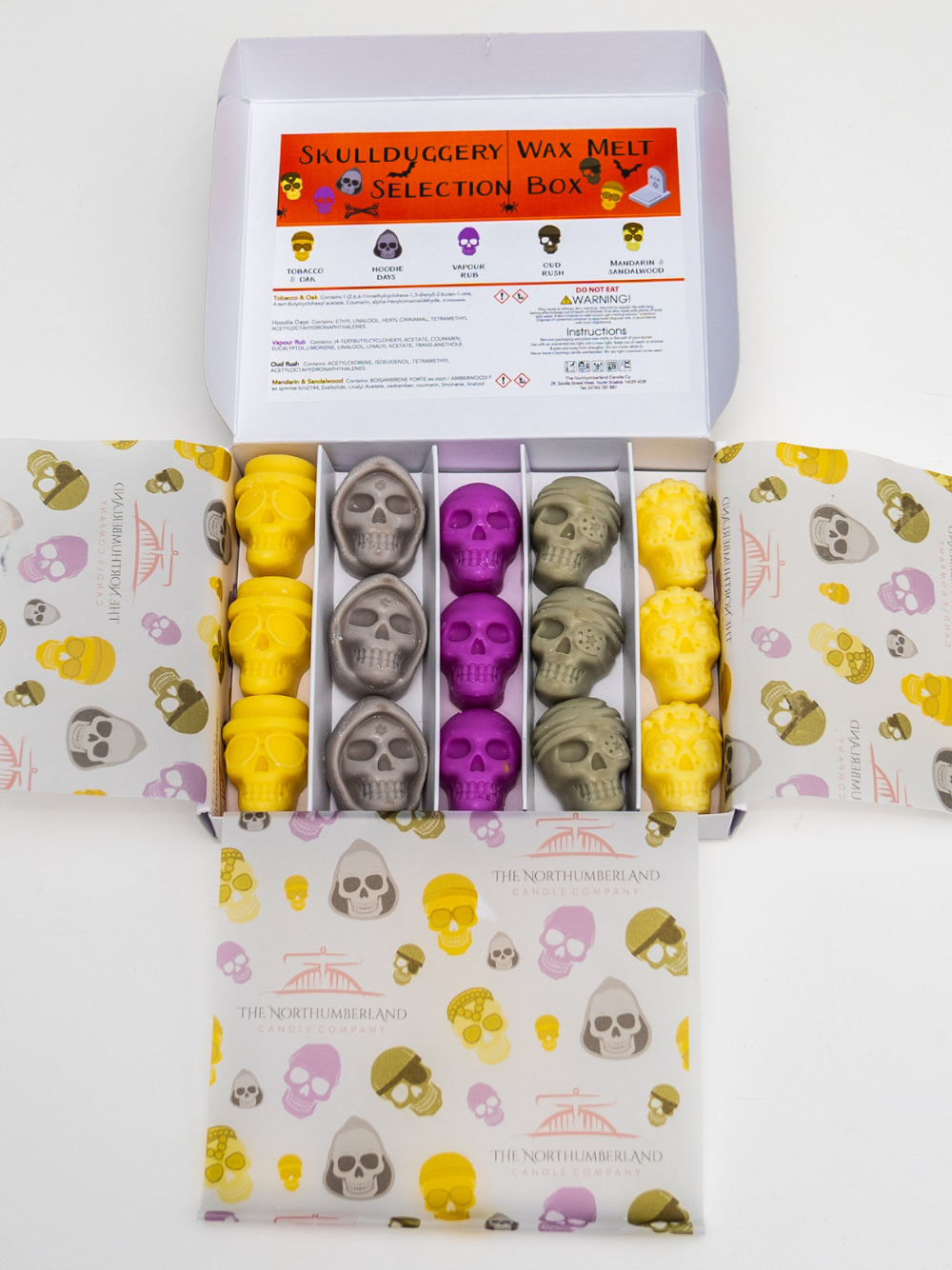 Skullduggery Wax Melt Selection Box