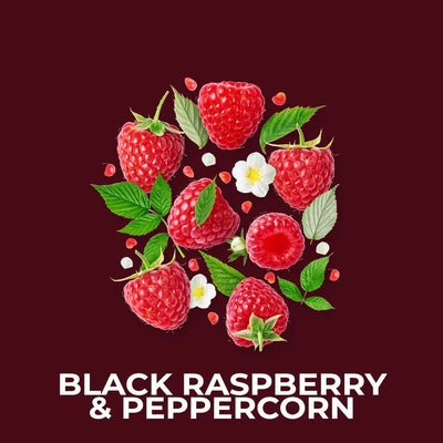 Black Raspberry & Peppercorn 50g Snap Bar