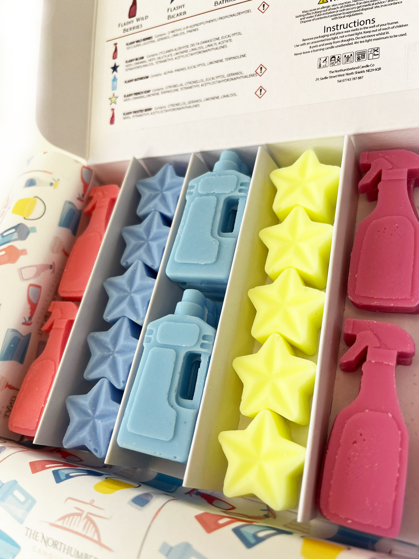 Flashy Wax Melt Selection Box