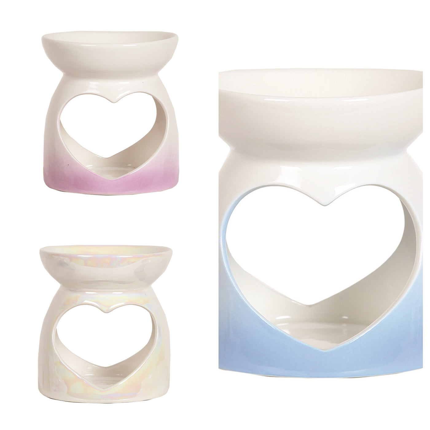 Heart Ceramic Tealight Burner