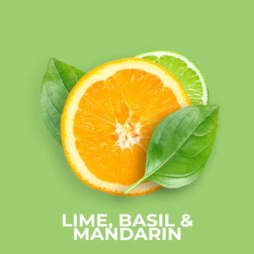JM Lime, Basil & Mandarin 50g Snap Bar