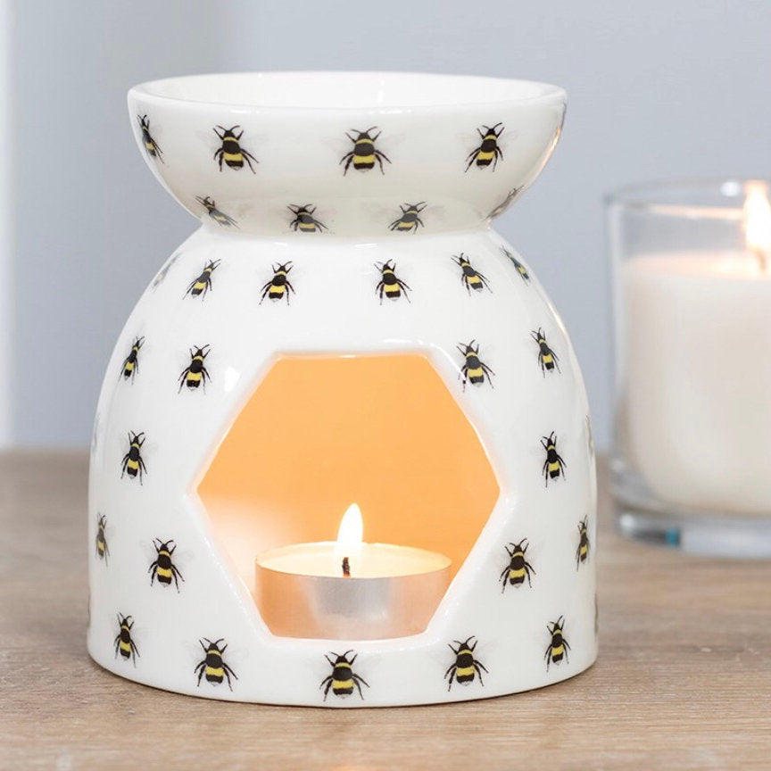 Bee Print Tealight  Burner 🐝