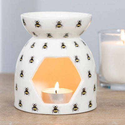 Bee Print Tealight  Burner 🐝