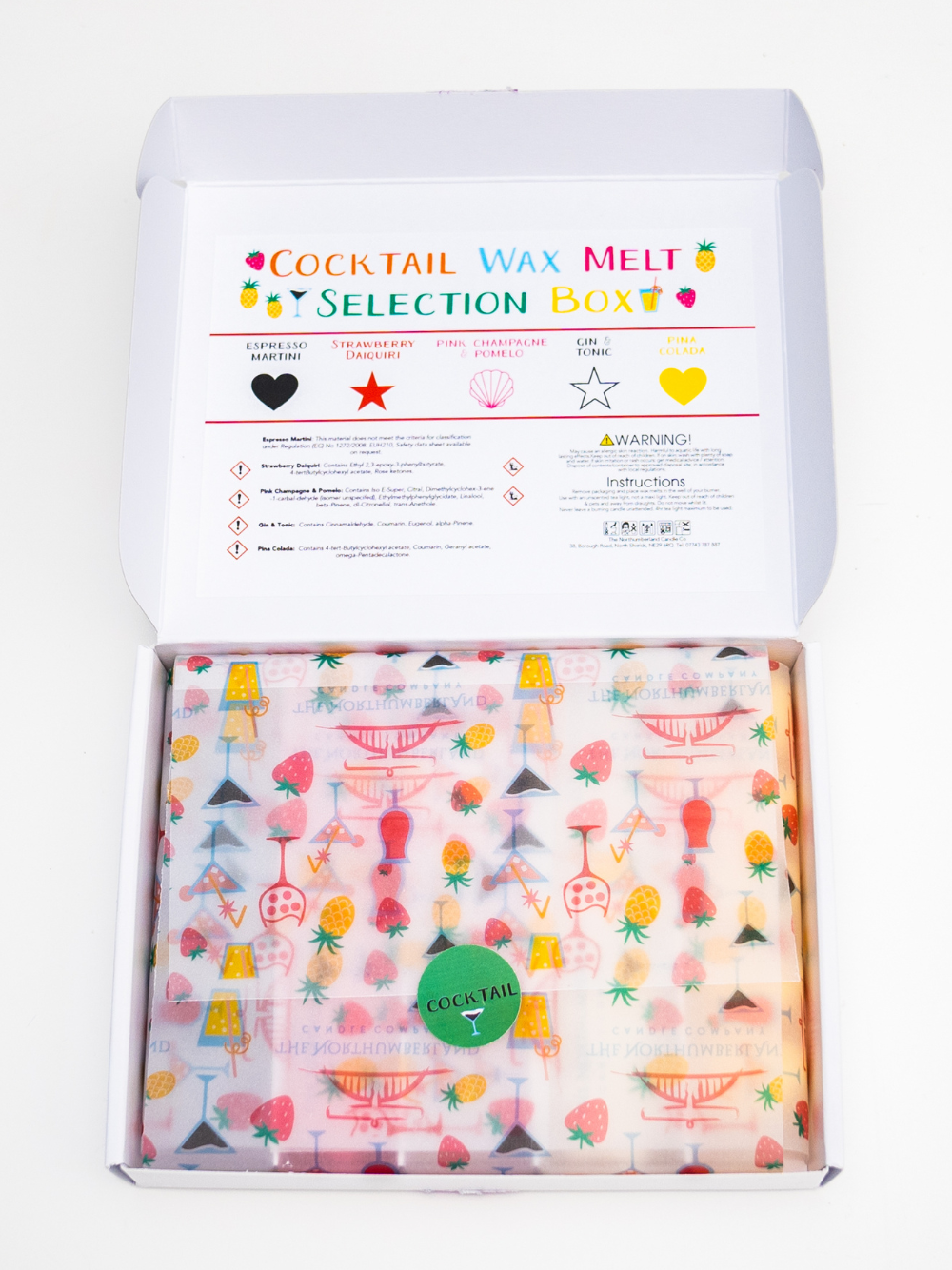 Cocktail  Wax Melt Selection Box
